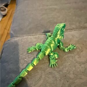 Green Reptile Toy for Pets